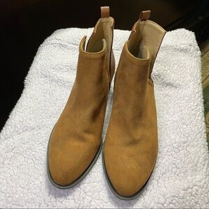 Dina Suede / Leather Ankle Boots Size 10